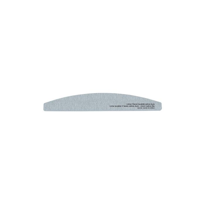 Lima unghie a due facce Moon lavabile Zebra dura 100/180 confezione da 10 pezzi Xanitalia