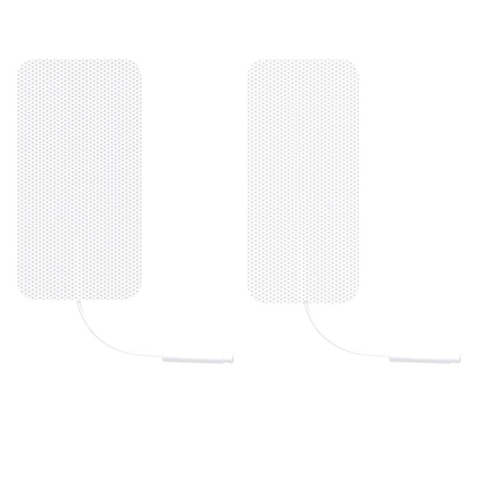 Elettrodo per elettrostimolazione/tens con cavetto femmina 40 x 90 mm 4 pezzi