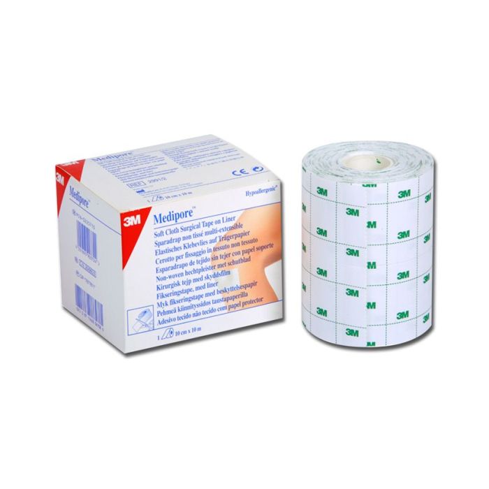 3M Medipore Cerotto a rotolo in tnt estensibile ipoallergenico 10 cm x 10 metri 
