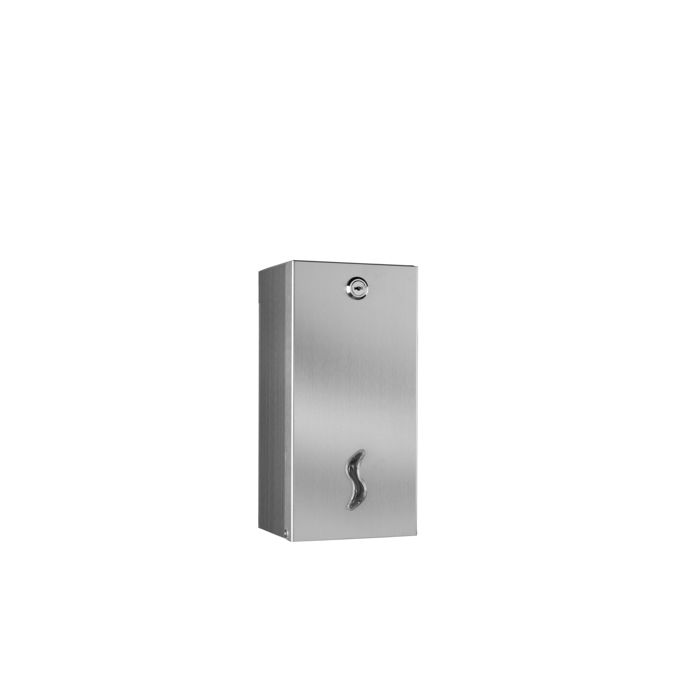 Dispenser di carta igienica interfogliata Brinox-500 fogli-Medial