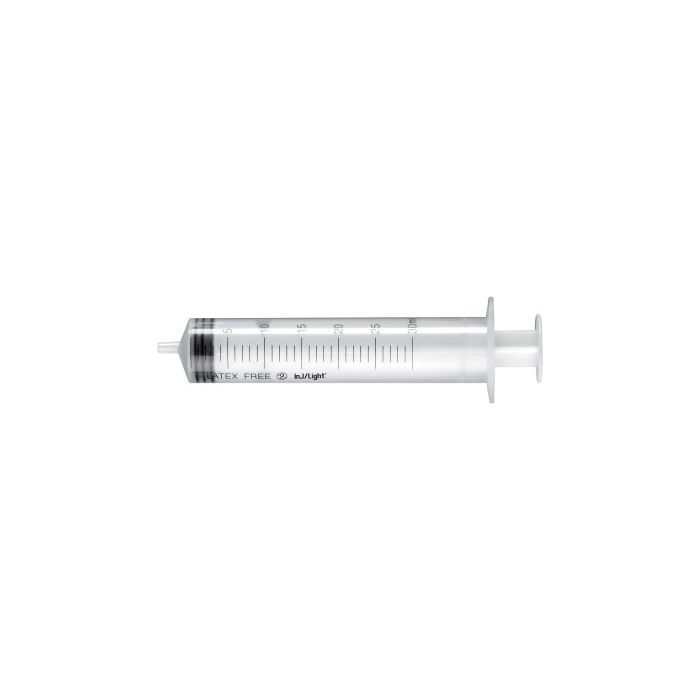Siringa 30 ml senza ago cono Luer eccentrico sterile monouso confezione da 50 pezzi Rays INJ/LIGHT