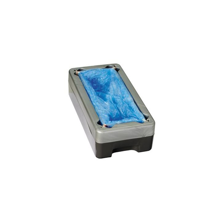 Dispenser automatico copriscarpe monouso in plastica Coprifacile-Medial 
