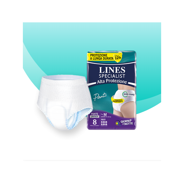 Lines specialist Derma Protection PANTS MAXI pannolone unisex taglia XL 7 pezzi