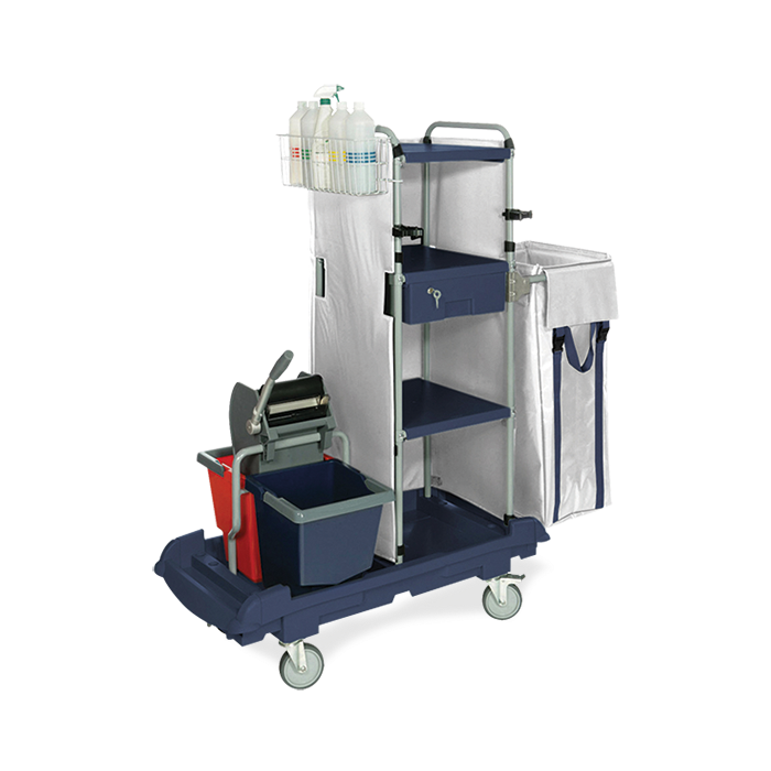 Carrello hotel multiuso grigio VDM Capri 4