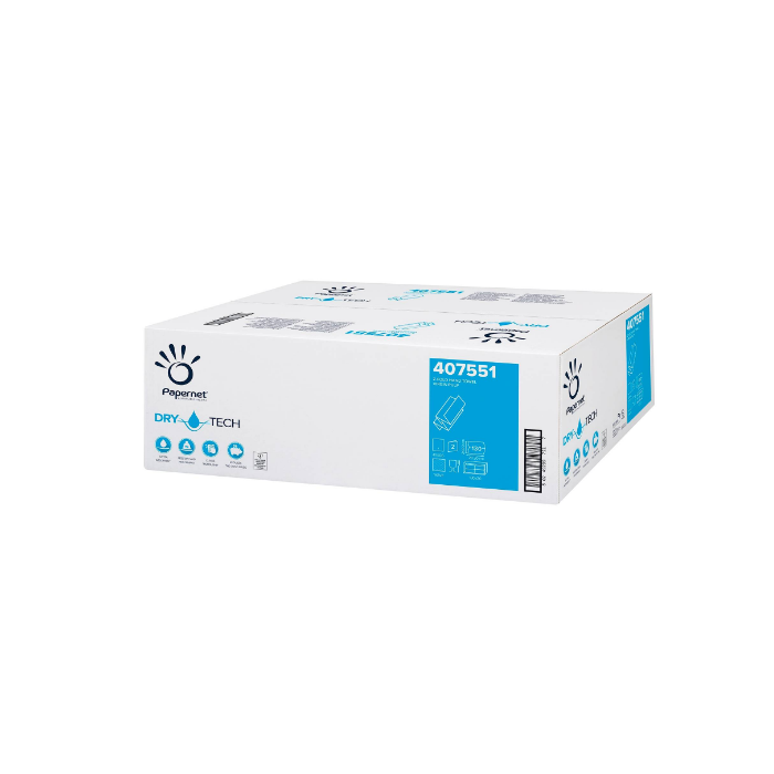 Asciugamano piegato a Z slim Drytech 2600 pezzi Papernet
