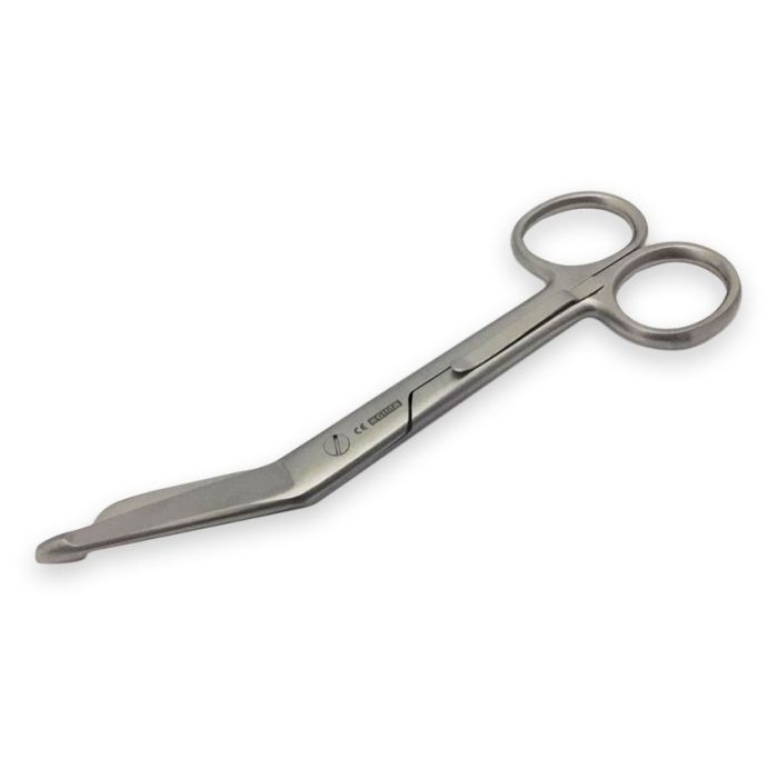 Forbici con clip in acciaio inox per bende 14 cm Gima