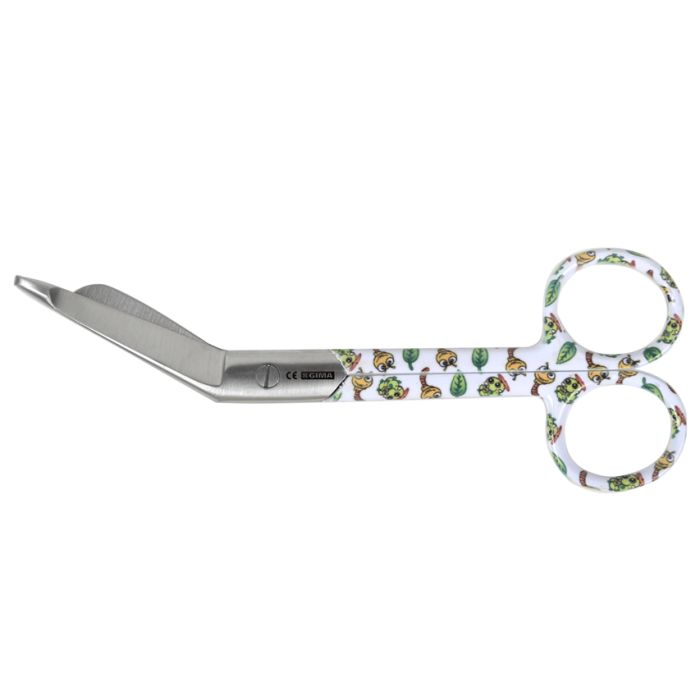 Forbici per bende in acciaio inox 14 cm fantasia bruco Gima