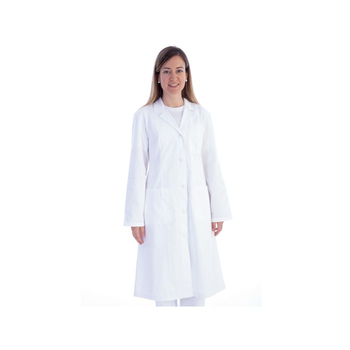 Camice medico da donna cotone/poliestere taglia M bianco Gima