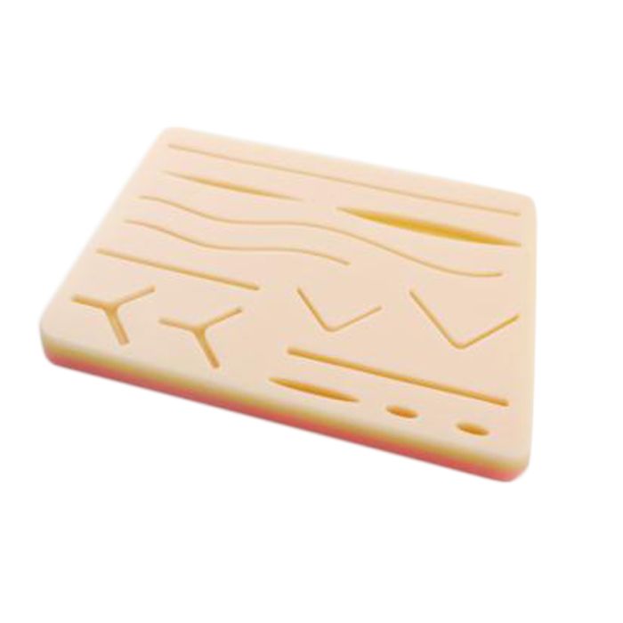 Pad in silicone per esercitazione sutura conf. 1 pezzo