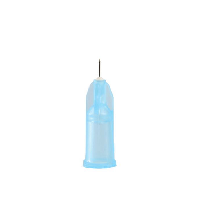 Ago mesoterapia Luer sterile, azzurro, calibro 31G, diametro 0,26 mm, lunghezza 4 mm, conf. 100 pezzi