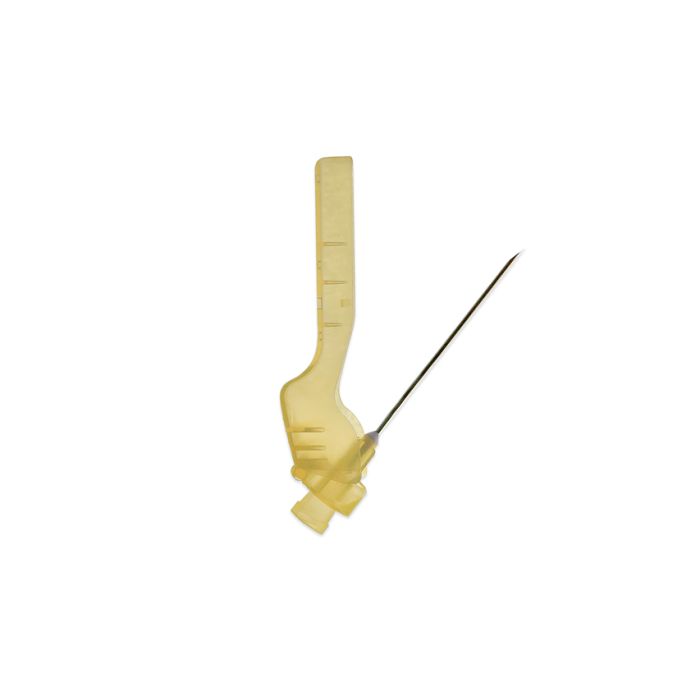 Ago ipodermico di sicurezza 19G 1,1 x 38 mm sterile monouso confezione da 100 pezzi Rays MICROTIP/SAFE