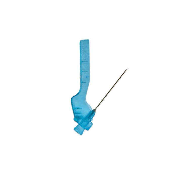 Ago ipodermico di sicurezza 23G 0,6 x 25 mm sterile monouso confezione da 100 pezzi Rays MICROTIP/SAFE