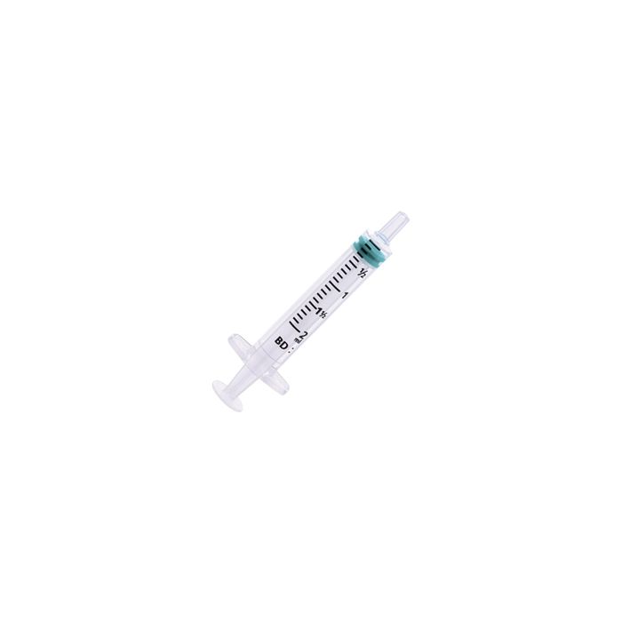 SIRINGA BD EMERALD SENZA AGO 2 ml luer centrale sterile conf. 100 pezzi