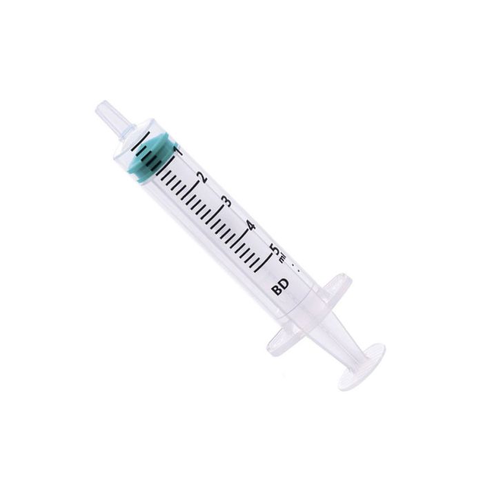 SIRINGA BD EMERALD SENZA AGO 5 ml luer centrale sterile conf. 100 pezzi