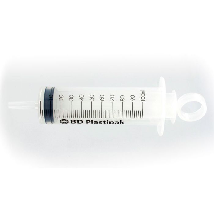 SIRINGA BD PLASTIPAK SENZA AGO - 100 ml Cono Catetere conf. 25 pezzi