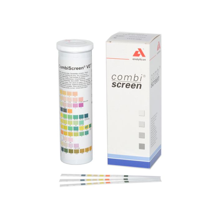 Strisce urine veterinaria in flacone per test visivi 11 parametri conf. 100 pezzi