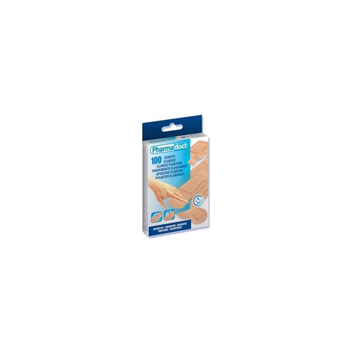 Cerotti adesivi in tnt-6 Formati Assortiti-100pz-Gima