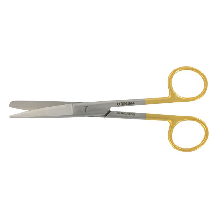 FORBICI RETTE IN TUGSTENO PUNTE ALTERNE 14,5 cm Gima