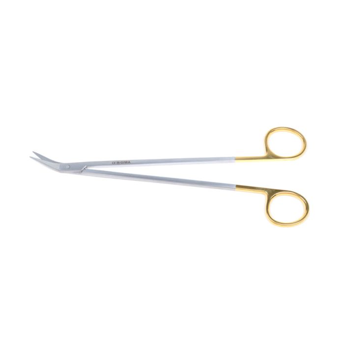 FORBICI CHIRURGICHE DEBAKEY POTTS SMITH TUGSTENO 19 cm ang.45° Gima