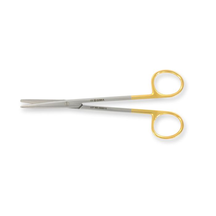 FORBICI METZENBAUM IN TUGSTENO RETTE 14 cm Gima