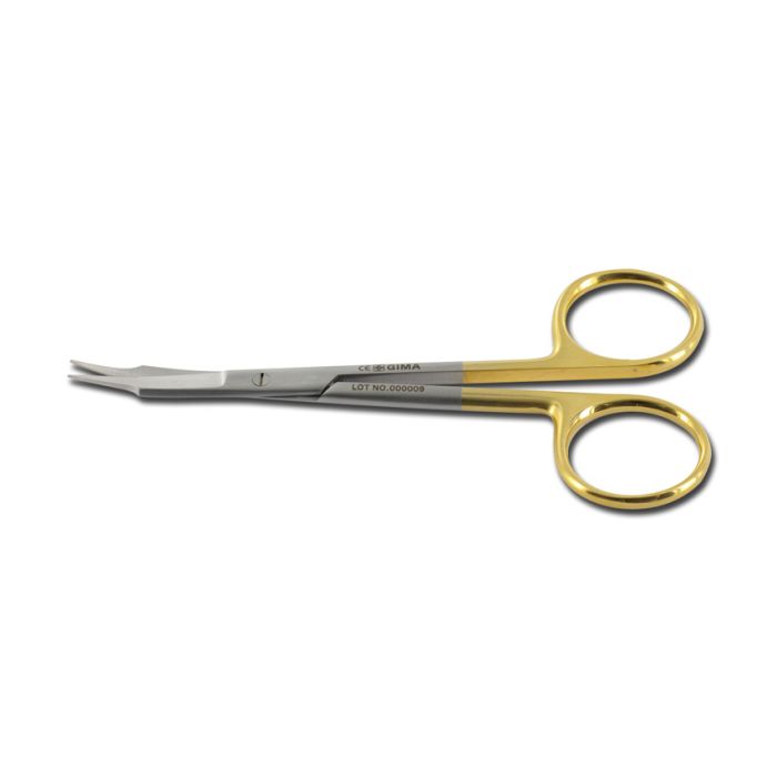 FORBICI GOLDMAN FOX IN TUGSTENO CURVE 13 cm Gima