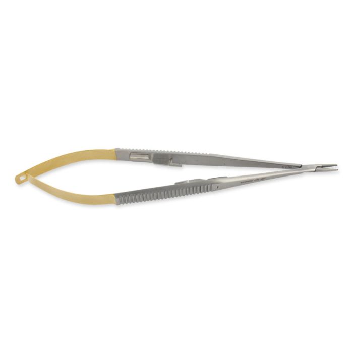 PORTA AGHI CASTROVIEJO IN TUGSTENO RETTO - 18 cm Gima