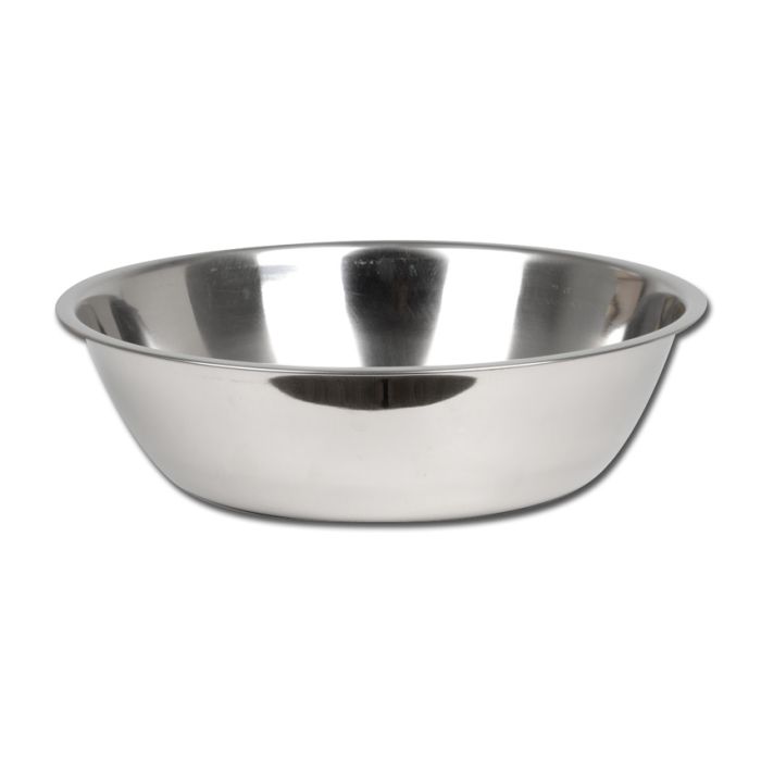 CATINO IN ACCIAIO INOX SENZA BORDO diametro 318 h 84 mm 