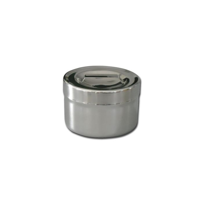PORTACOTONE IN ACCIAIO INOX diametro 106x66mm - 0,5 litri 