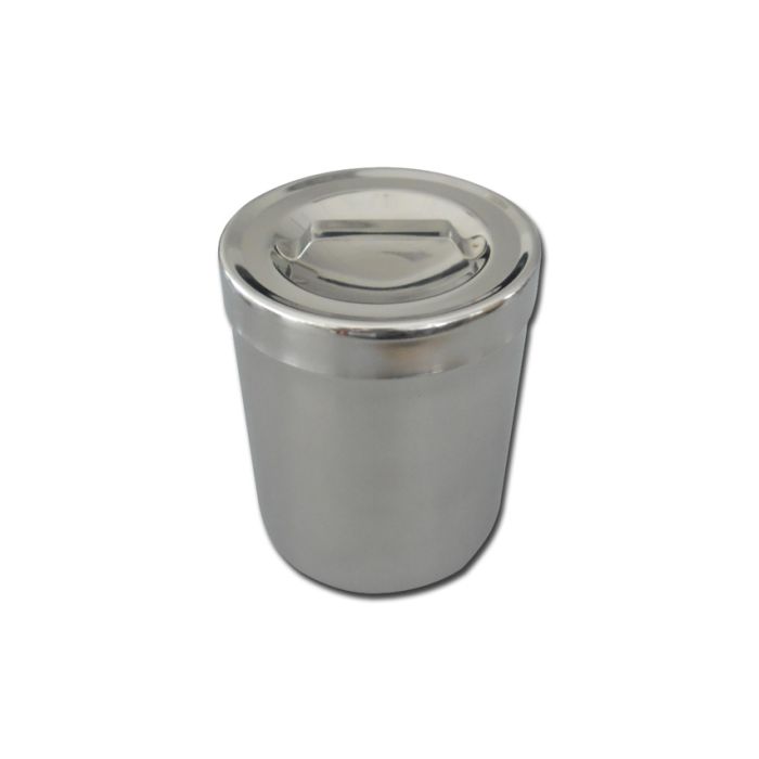 PORTACOTONE IN ACCIAIO INOX diametro 103x128 mm - 1litri 