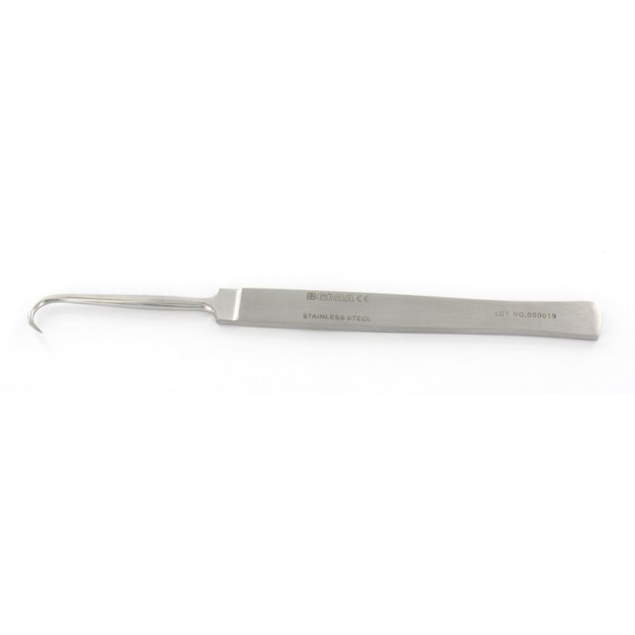 UNCINO per chirurgia in acciaio inox misura 15 cm 