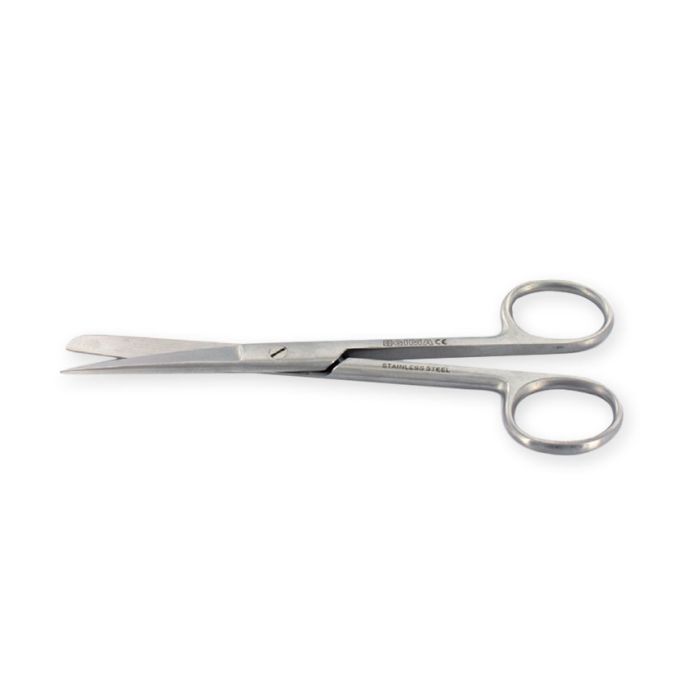 FORBICE RETTA punte alterne in acciaio inox misura 16 cm 
