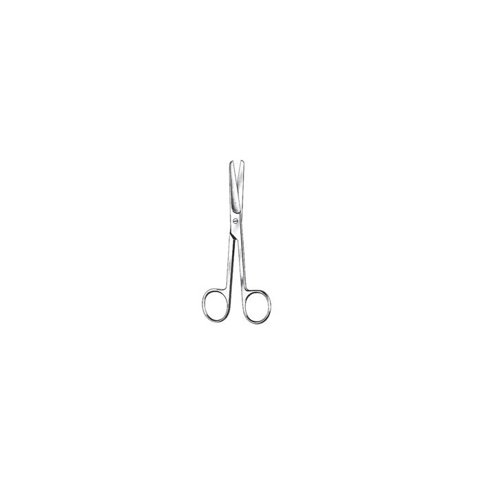  FORBICI RETTE punte smusse in acciaio inox misura 16 cm