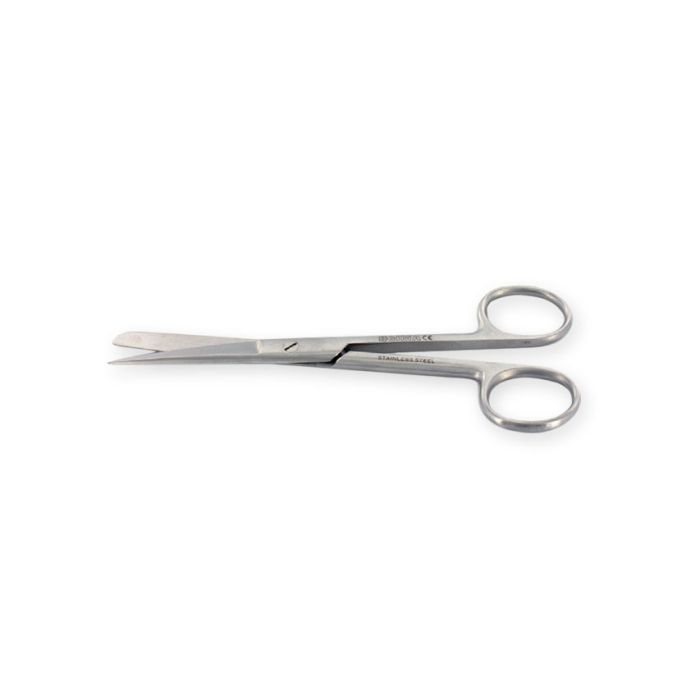 FORBICE RETTA punte alterne in acciaio inox misura 11,5 cm 
