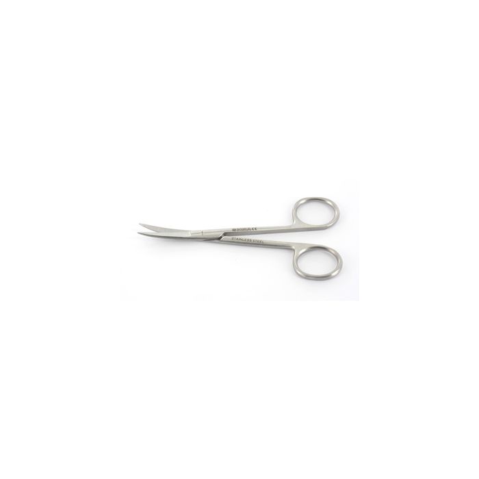 Forbicine iris delicat-Forbici curve in acciaio-11 cm-Gima