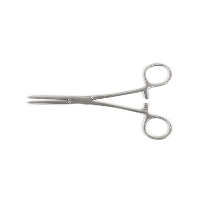 PINZA CHIRURGICA KLEMMER retta in acciaio inox misura 18 cm 