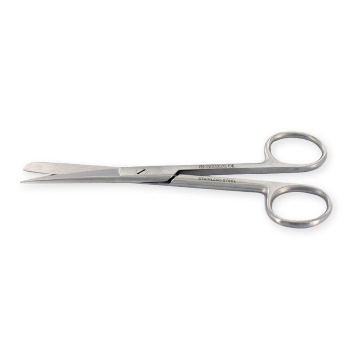 FORBICI RETTE punte alterne in acciaio inox misura 18 cm 