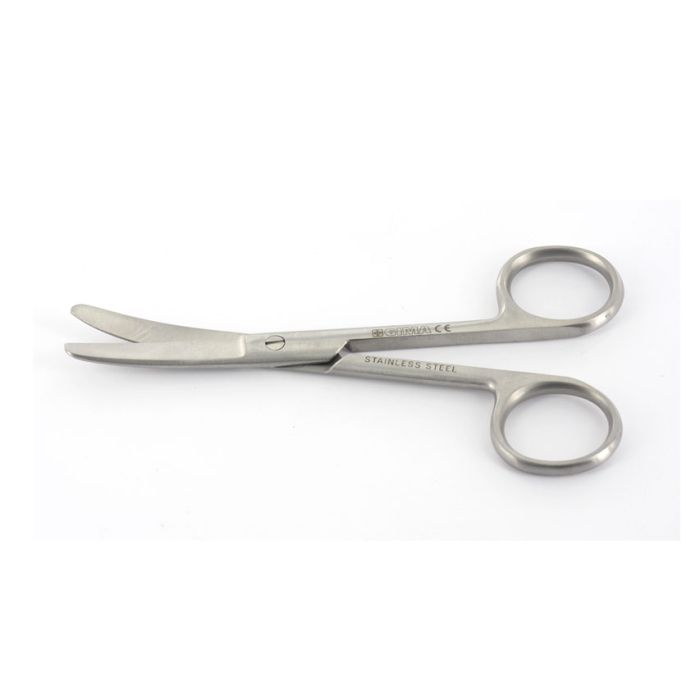 FORBICI CURVE punte smusse in acciaio inox misura 16 cm 