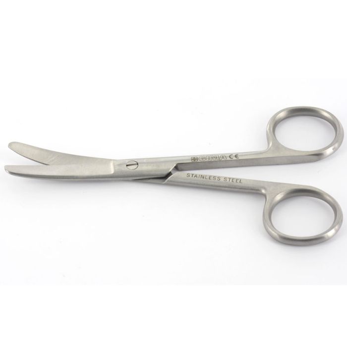 FORBICI CHIRURGICHE CURVE punte smusse in acciaio inox misura 20 cm 