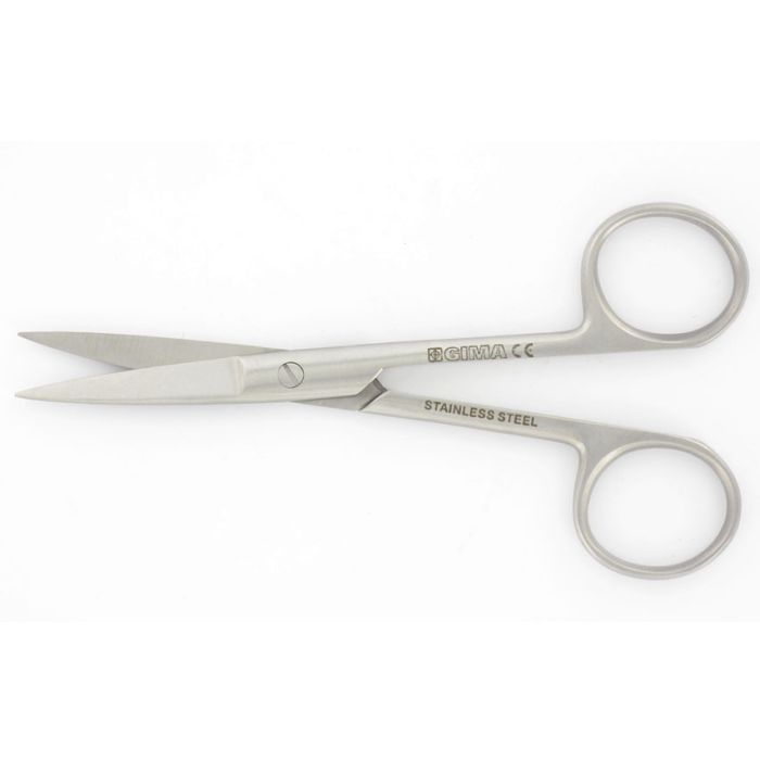 FORBICI CHIRURGICHE RETTE punte acute in acciaio inox misura 20 cm 