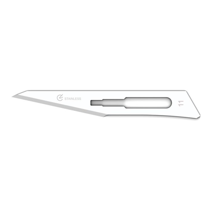 LAME GIMA INOX N. 11 STERILI conf. 100 pezzi