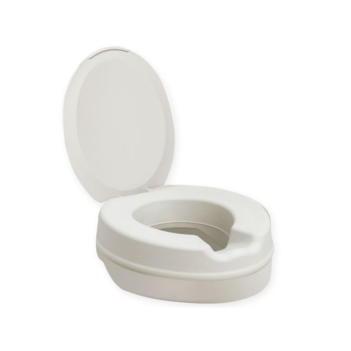 RIALZO WC CONTACT PLUS con coperchio altezza 16 cm