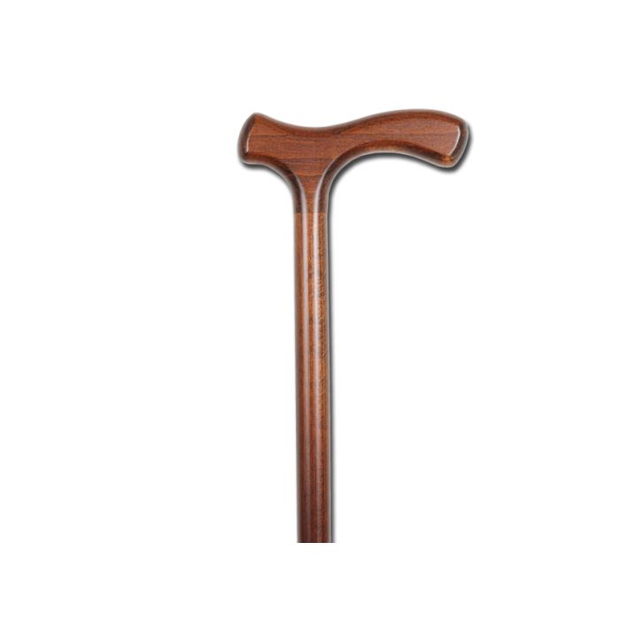 BASTONE IN LEGNO con manico a "T" 