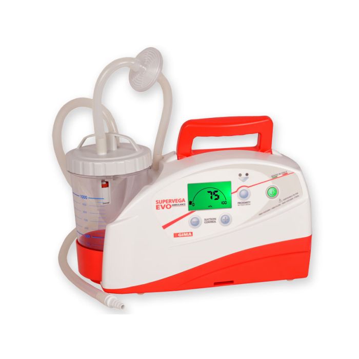 Aspiratore chirurgico a batteria SUPERVEGA EVO-Gima