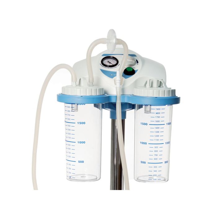 ASPIRATORE CHIRURGICO SUPERVEGA su carrello con pedale Gima