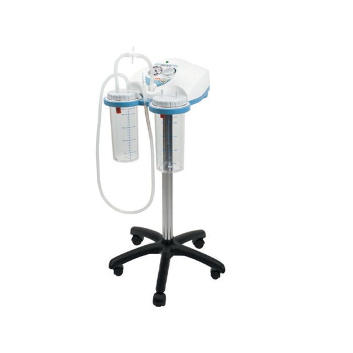 ASPIRATORE CHIRURGICO SUPERVEGA BATTERY su carrello Gima