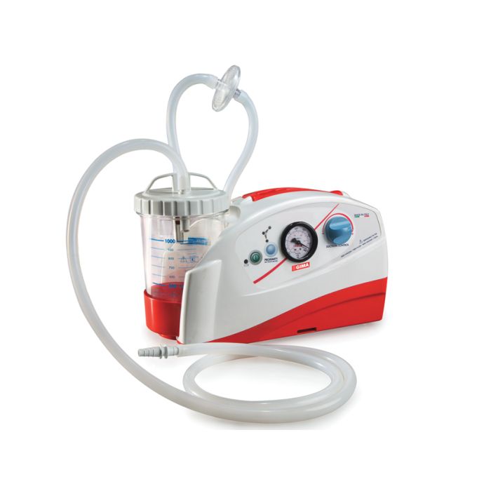 Aspiratore chirurgico a batteria per ambulanza SUPERVEGA 118-Gima