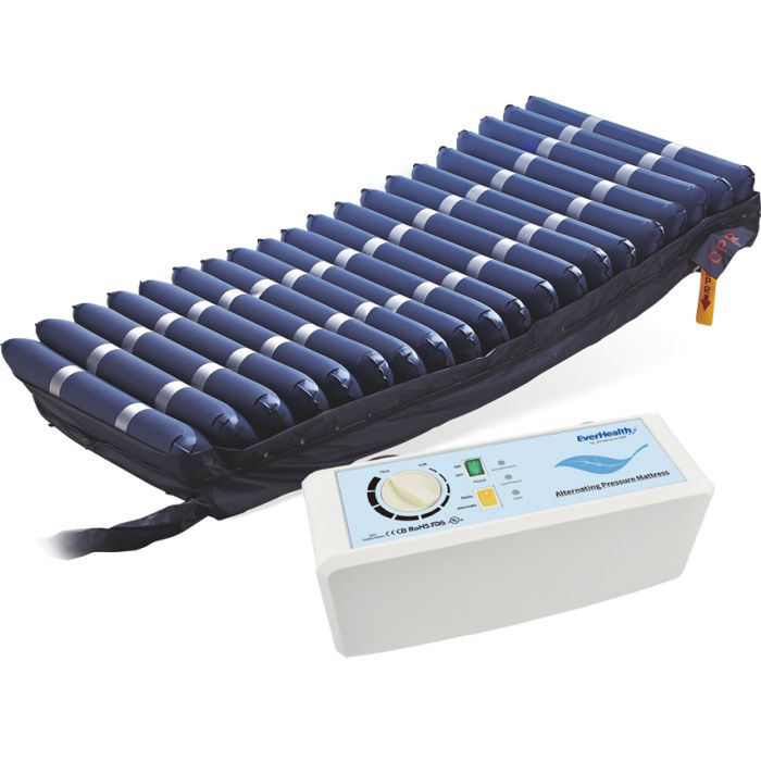 MATERASSO ANTIDECUBITO A PRESSIONE ALTERNATA IN NYLON PVC CON POMPA 