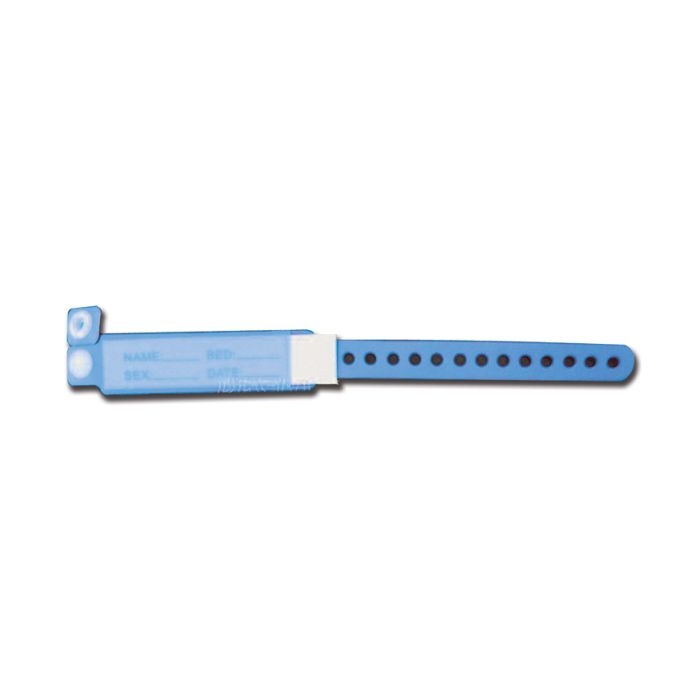 Braccialetto identificativo azzurro madre conf. 100 pz-Gima