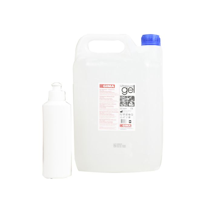 GEL ULTRASUONI TRASPARENTE GIMA 5 litri conf. 2 taniche