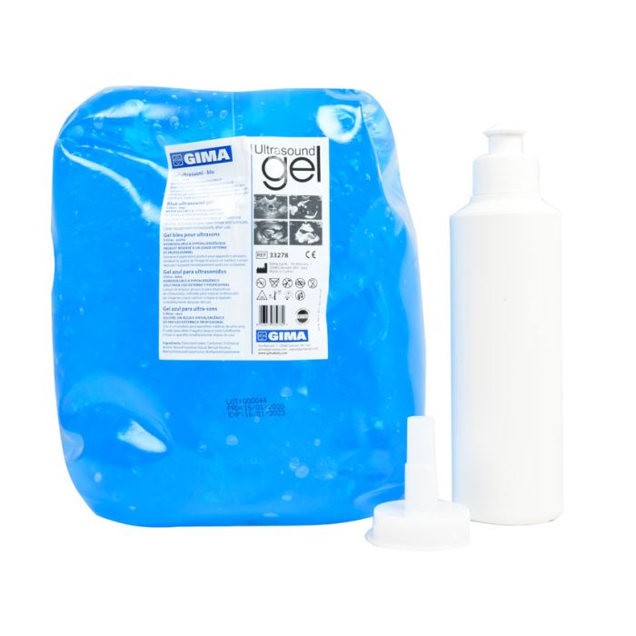 GEL ULTRASUONI BLU GIMA sacca 5 litri conf. 2 pezzi